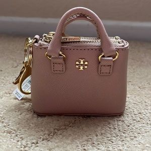 mini Tory Burch key chain bag
